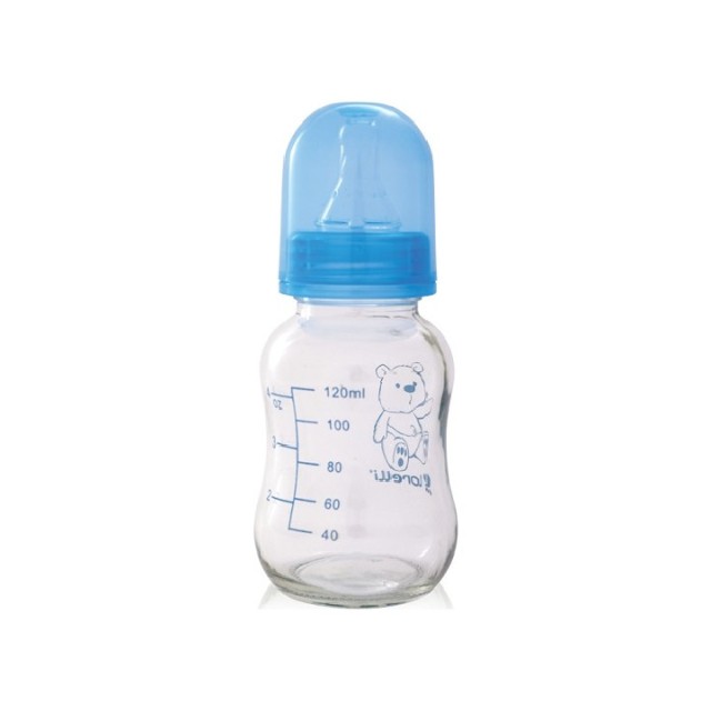 LORELLI STAKLENA FLAŠICA (PLAVA) 120ML - Online Apoteka LORELLI STAKLENA FLAŠICA (PLAVA) 120ML